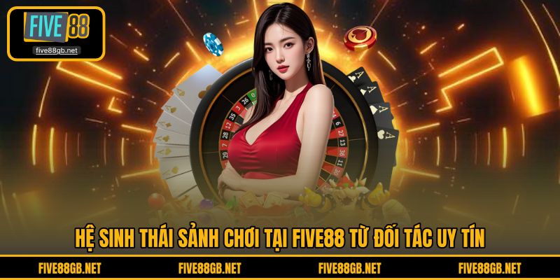 Hệ sinh thái đa dạng, khuyến mãi to từ đối tác độc quyền FIVE88
