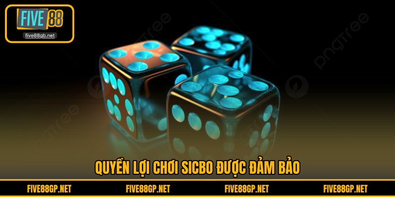Quyền lợi chơi Sicbo được đảm bảo 